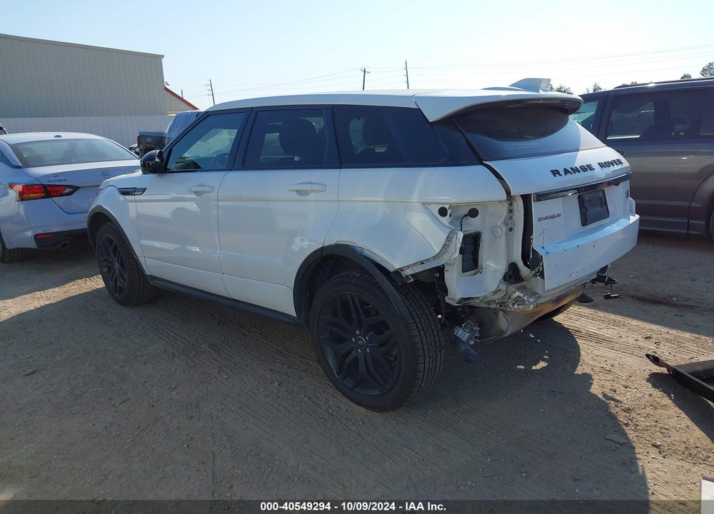 2018 LAND ROVER RANGE ROVER EVOQUE HSE DYNAMIC VIN: SALVD2SX1JH296156