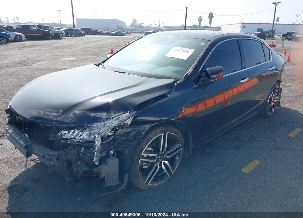 2017 HONDA ACCORD TOURING V6 VIN: 1HGCR3F92HA025645