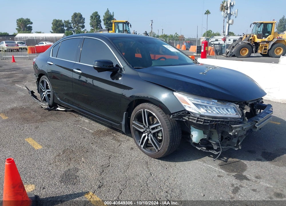 2017 HONDA ACCORD TOURING V6 VIN: 1HGCR3F92HA025645