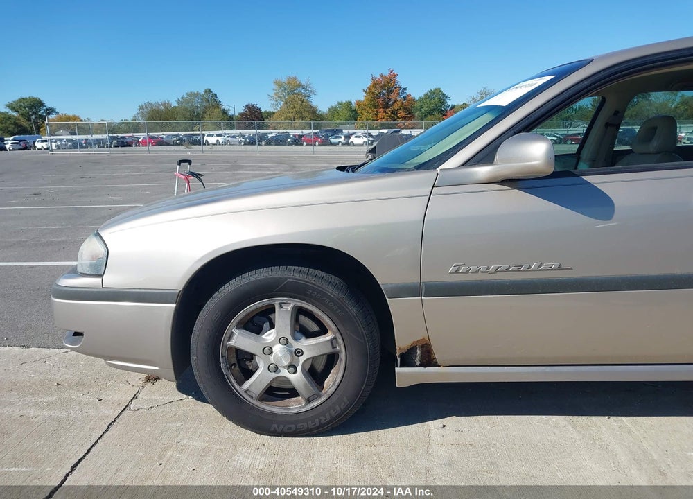 2003 CHEVROLET IMPALA VIN: 2G1WH52K039373606