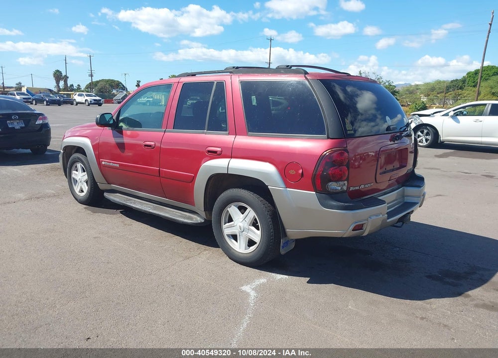 2003 CHEVROLET TRAILBLAZER LTZ VIN: 1GNDS13S932177807