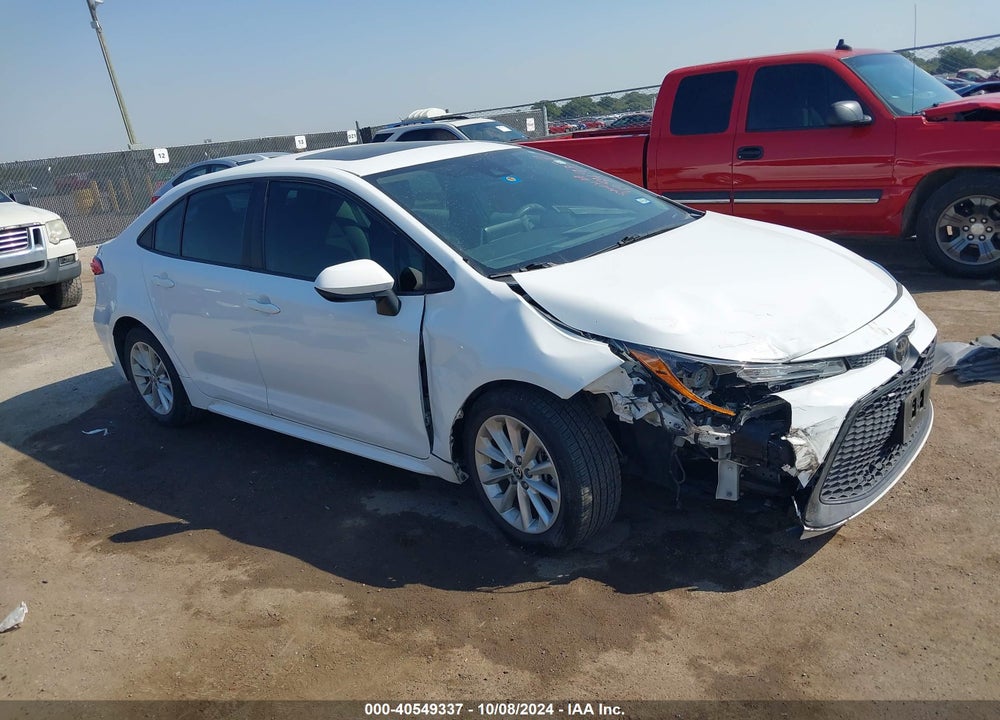 2020 TOYOTA COROLLA LE VIN: 5YFHPRAE7LP015912