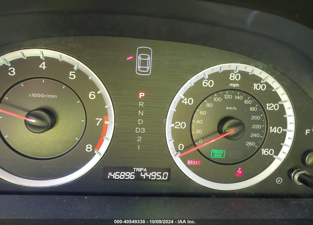 2009 HONDA ACCORD 2.4 LX-P VIN: 1HGCP26449A009260