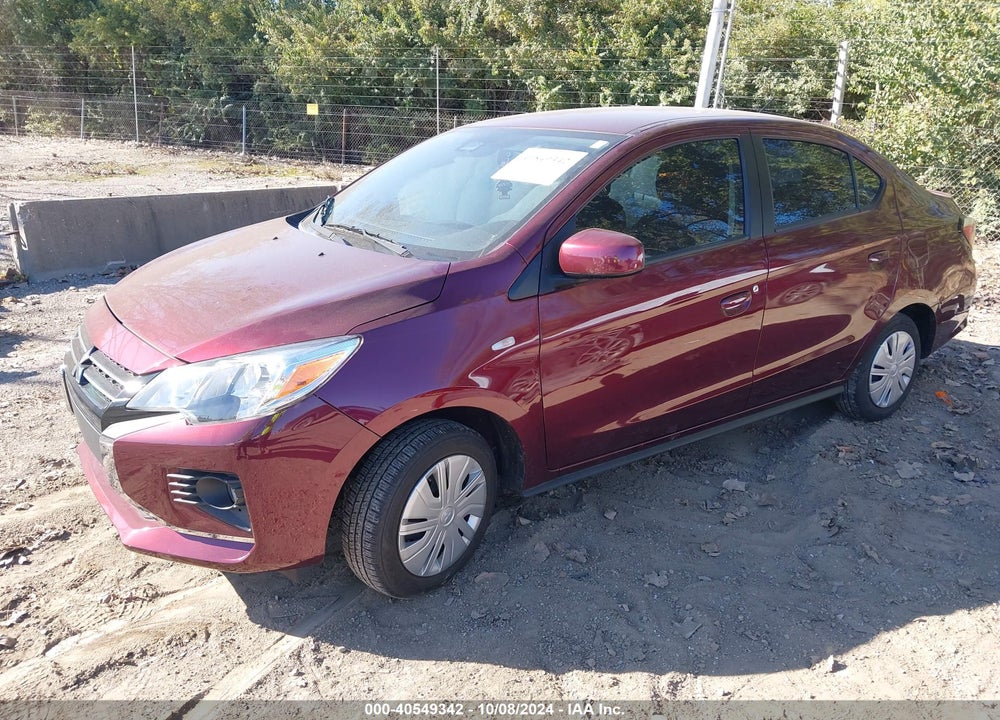 2022 MITSUBISHI MIRAGE G4 ES VIN: ML32FUFJ4NHF05536