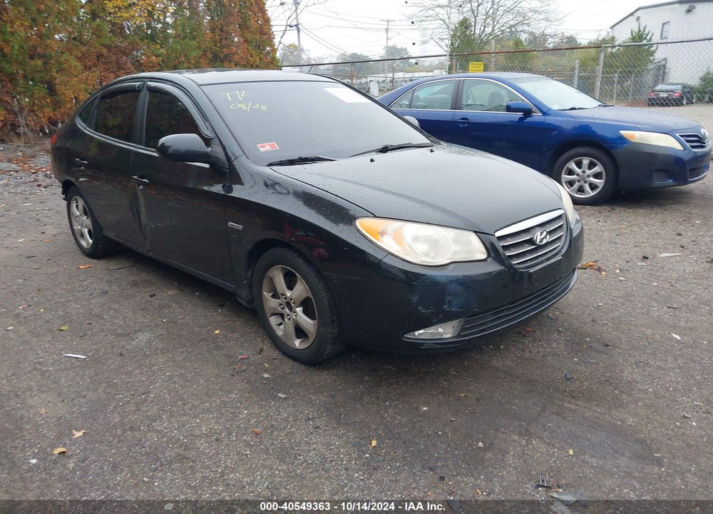 2007 HYUNDAI ELANTRA GLS/LIMITED/SE VIN: KMHDU46D87U121011