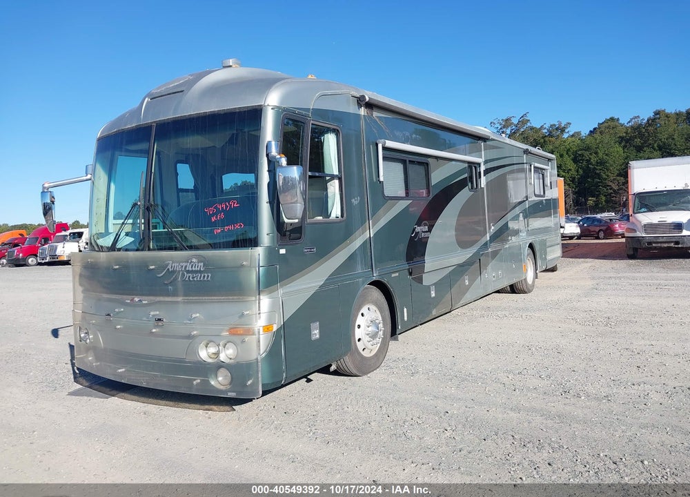 2002 AMERICAN DREAM MOTORHOME VIN: 4VZBR49982C041323