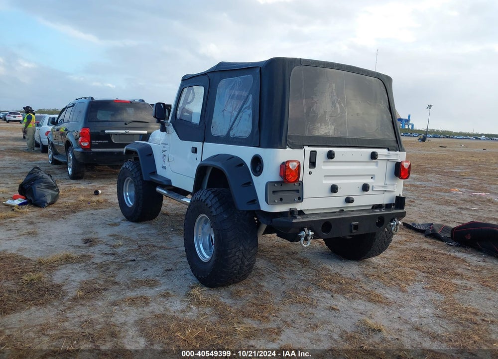 1999 JEEP WRANGLER SPORT VIN: 1J4FY19S8XP446227