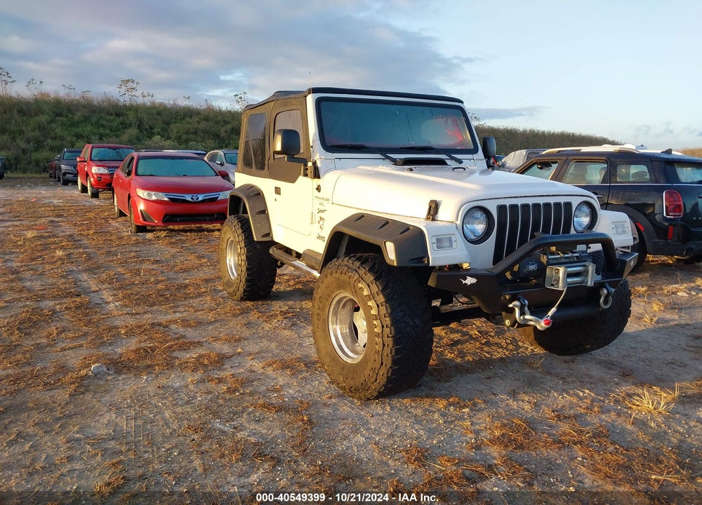 1999 JEEP WRANGLER SPORT VIN: 1J4FY19S8XP446227