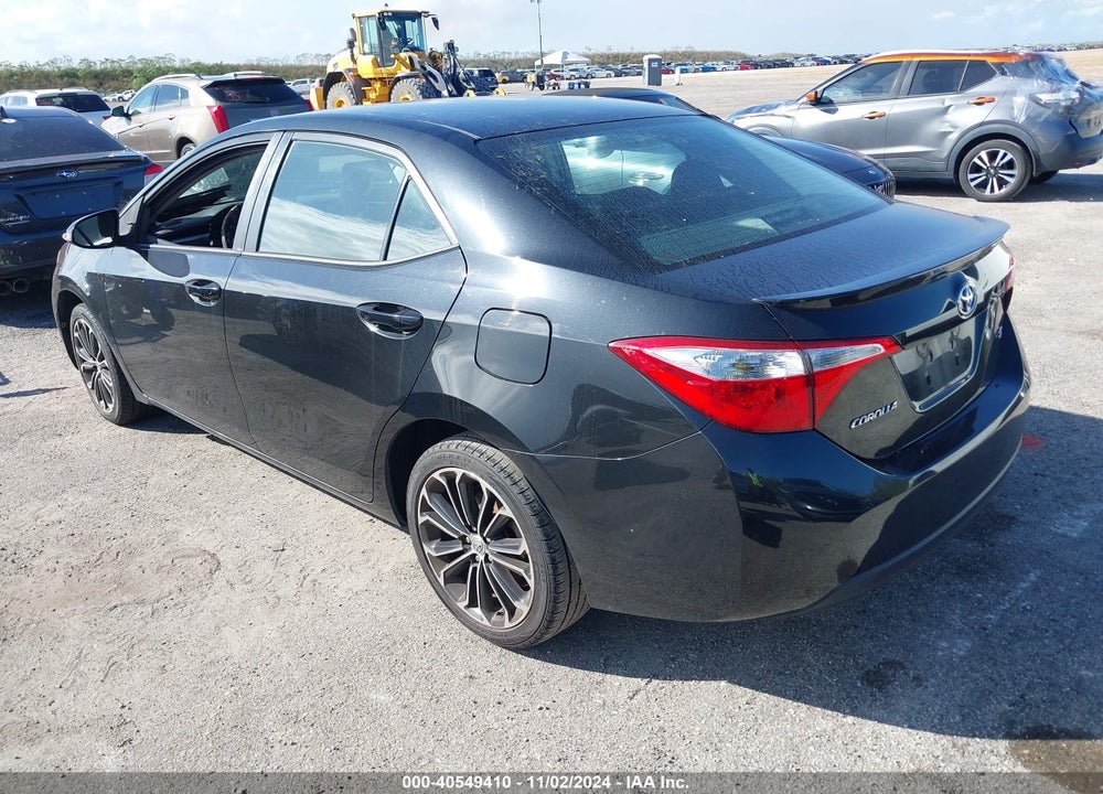 2014 TOYOTA COROLLA S PLUS VIN: 2T1BURHE8EC222199