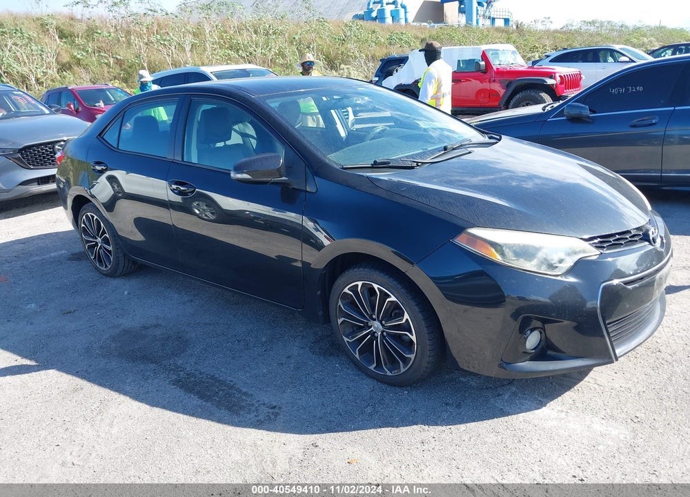 2014 TOYOTA COROLLA S PLUS VIN: 2T1BURHE8EC222199