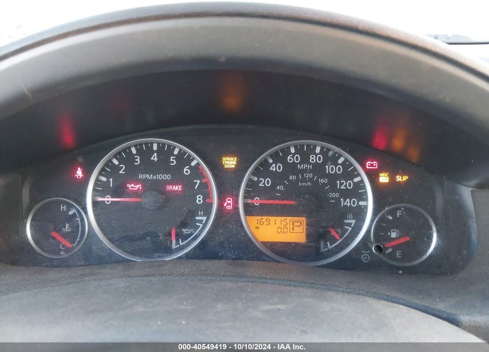 2005 NISSAN PATHFINDER LE VIN: 5N1AR18U65C786069