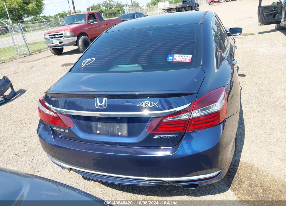 2017 HONDA ACCORD SPORT VIN: 1HGCR2F51HA088890