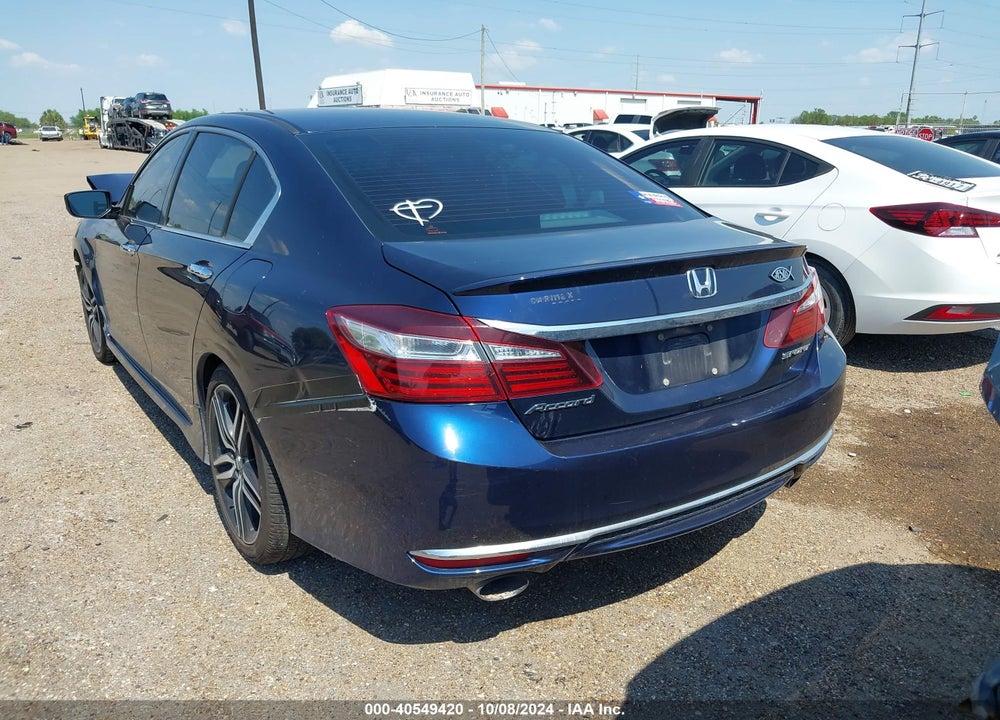 2017 HONDA ACCORD SPORT VIN: 1HGCR2F51HA088890