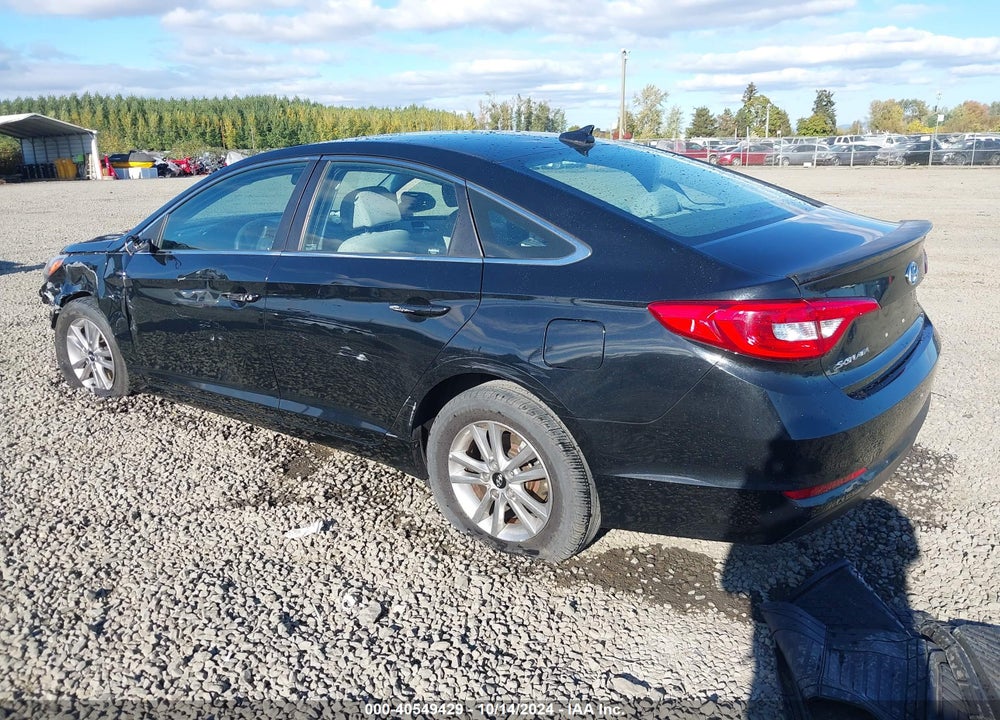 2016 HYUNDAI SONATA SE VIN: 5NPE24AF5GH383781
