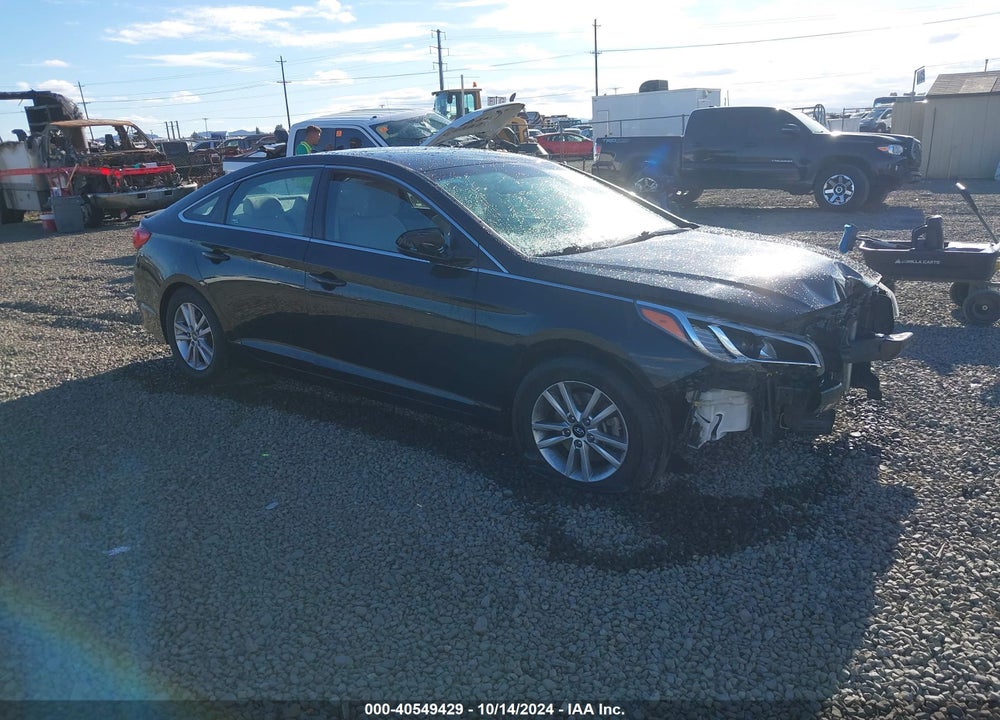 2016 HYUNDAI SONATA SE VIN: 5NPE24AF5GH383781