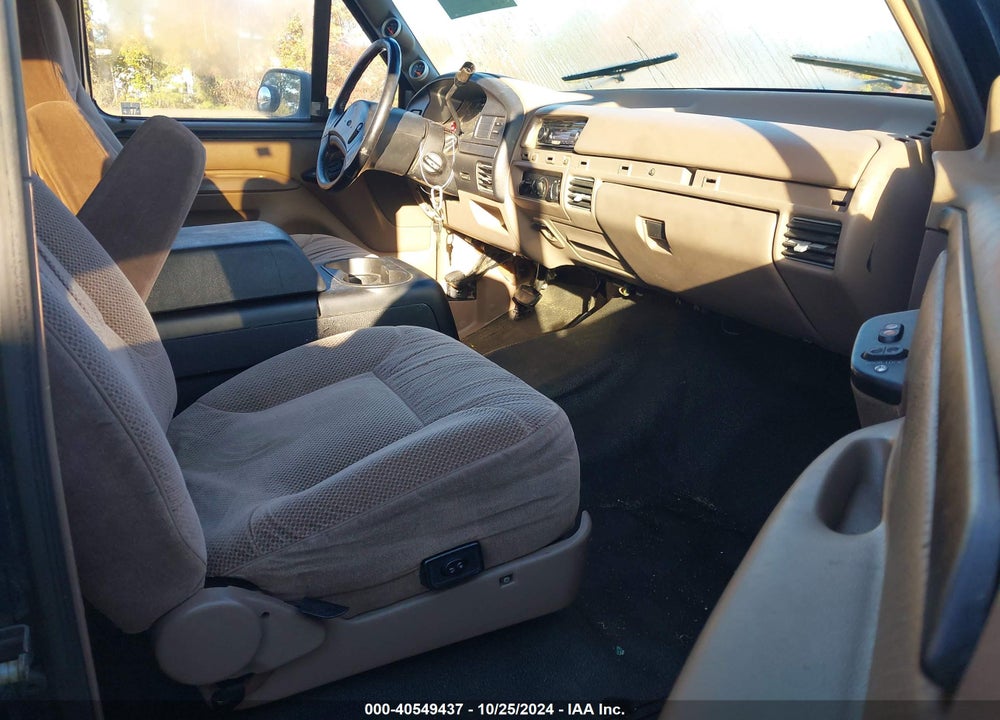1995 FORD BRONCO U100 VIN: 1FMEU15N6SLA72385