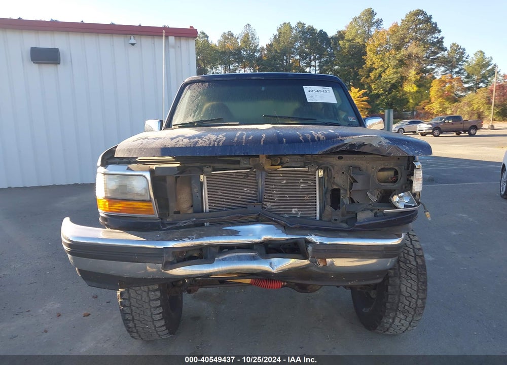 1995 FORD BRONCO U100 VIN: 1FMEU15N6SLA72385