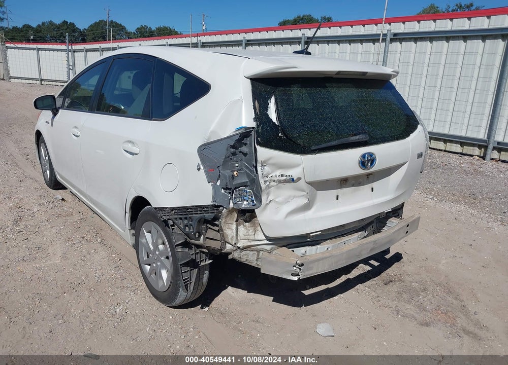 2012 TOYOTA PRIUS V THREE VIN: JTDZN3EU6C3124234