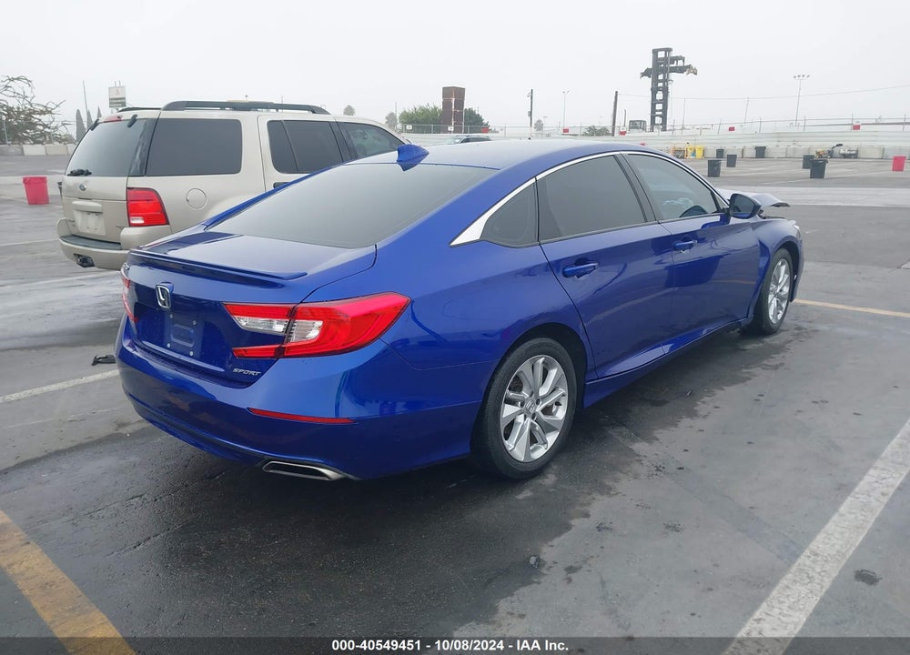 2019 HONDA ACCORD SPORT VIN: 1HGCV1F33KA092998