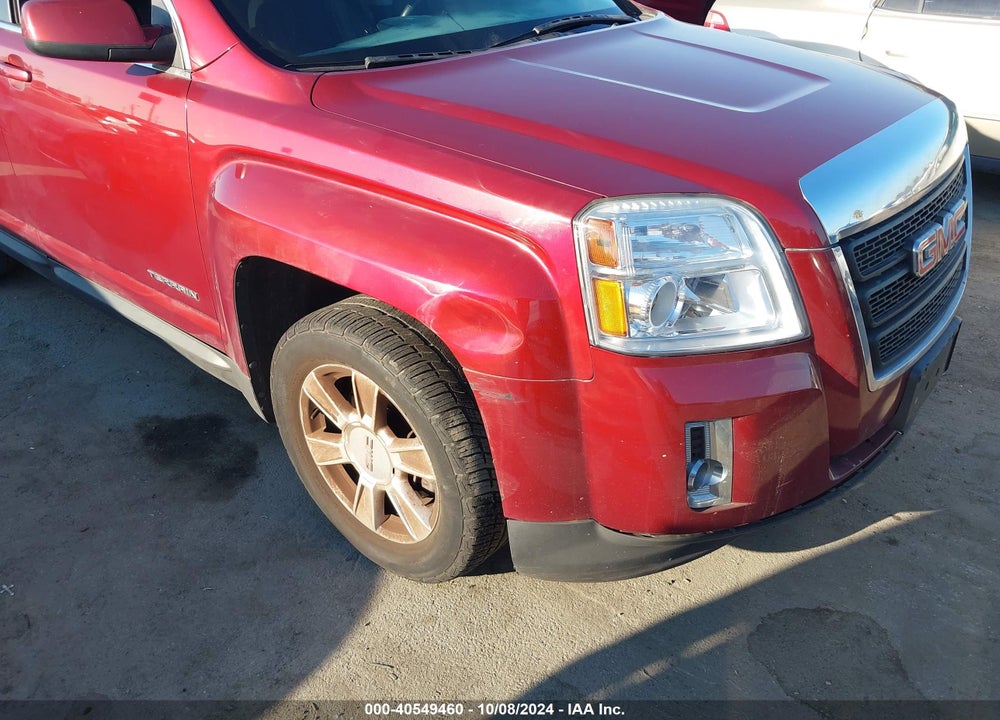 2012 GMC TERRAIN SLE-2 VIN: 2GKALSEK7C6216462