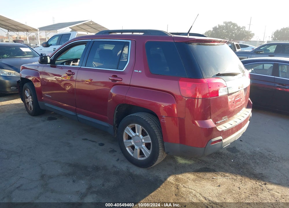 2012 GMC TERRAIN SLE-2 VIN: 2GKALSEK7C6216462