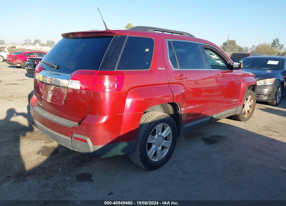 2012 GMC TERRAIN SLE-2 VIN: 2GKALSEK7C6216462