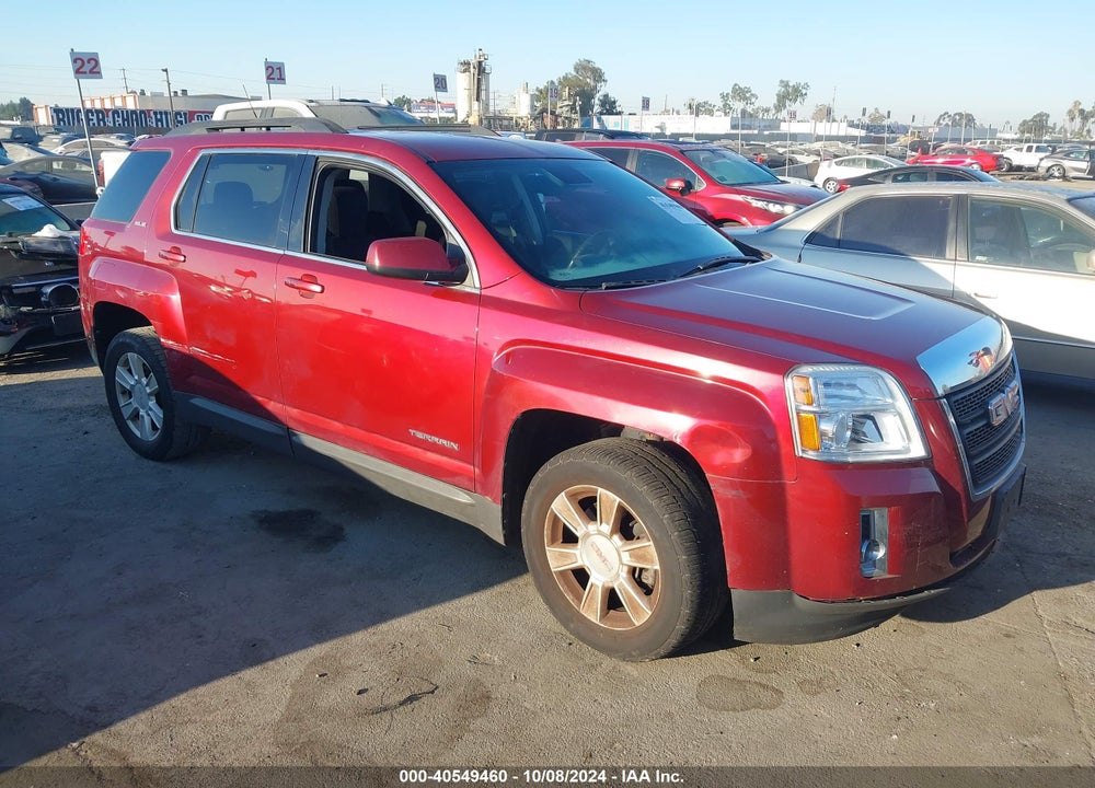 2012 GMC TERRAIN SLE-2 VIN: 2GKALSEK7C6216462