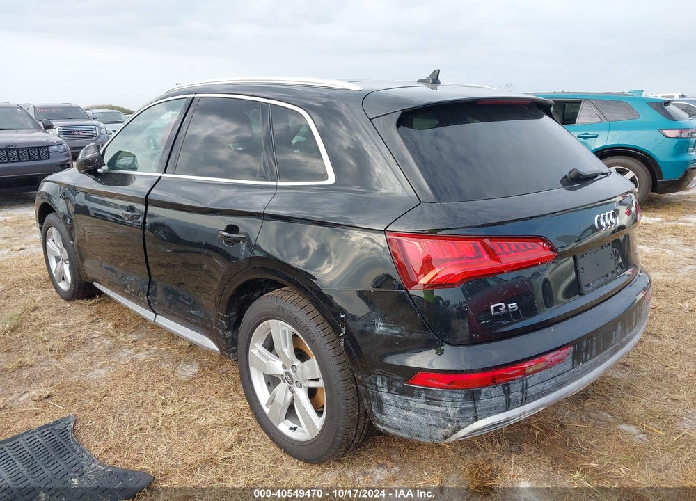 2019 AUDI Q5 45 PREMIUM VIN: WA1CNAFY2K2072045