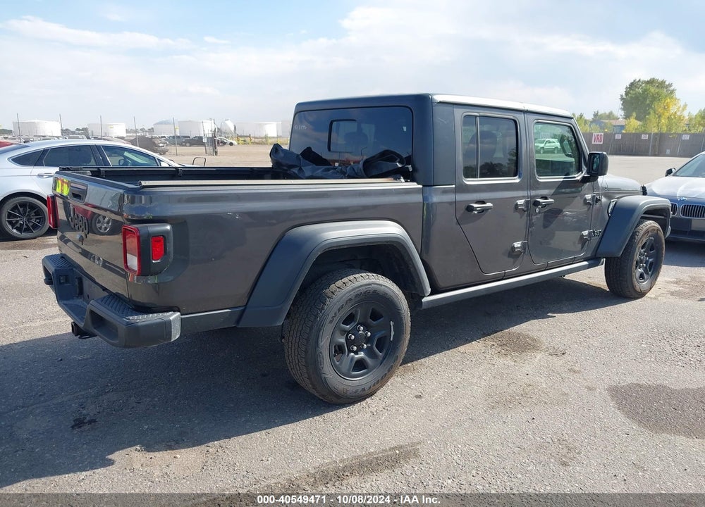 2021 JEEP GLADIATOR SPORT 4X4 VIN: 1C6HJTAG6ML518896
