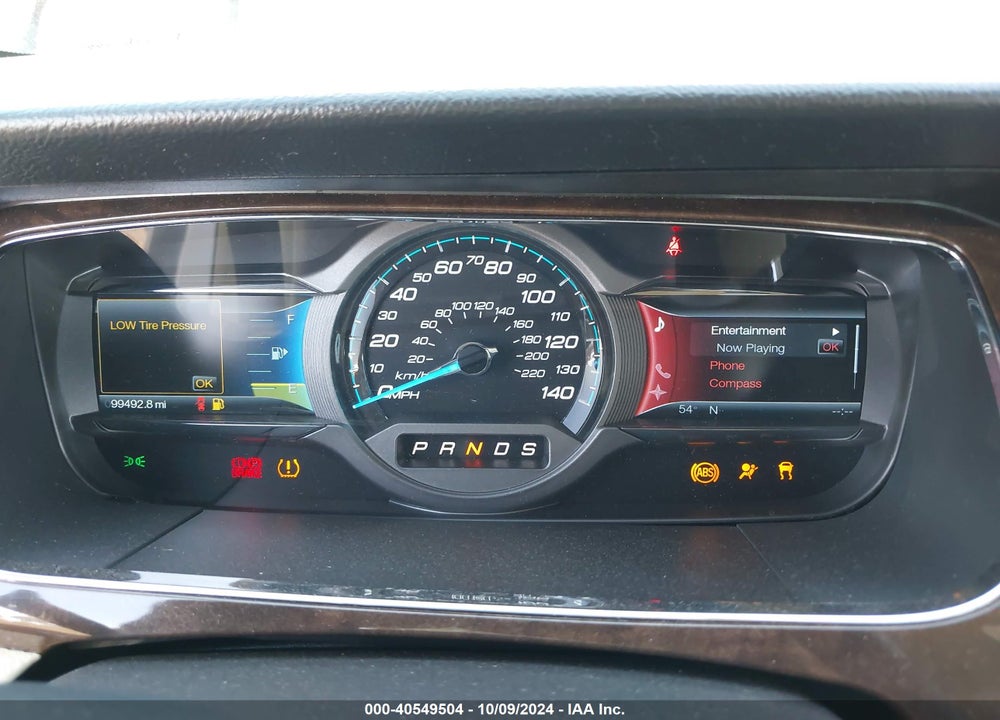 2013 FORD TAURUS LIMITED VIN: 1FAHP2F83DG104895