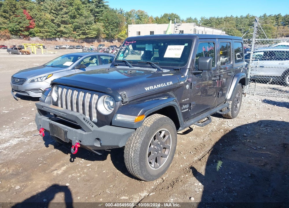 2018 JEEP WRANGLER UNLIMITED SAHARA 4X4 VIN: 1C4HJXEG6JW209336