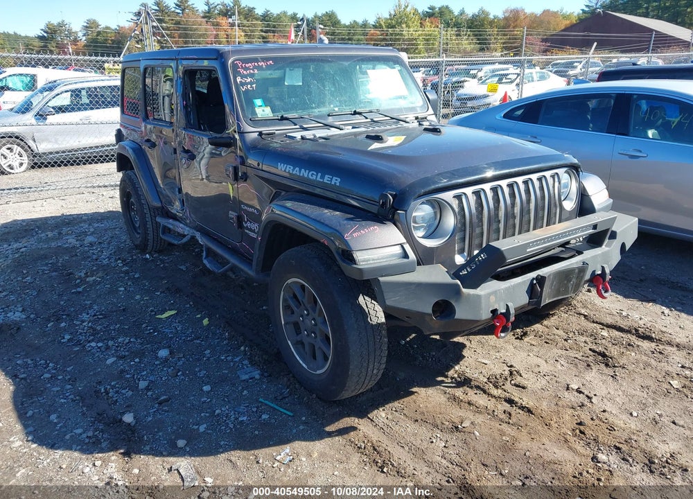2018 JEEP WRANGLER UNLIMITED SAHARA 4X4 VIN: 1C4HJXEG6JW209336