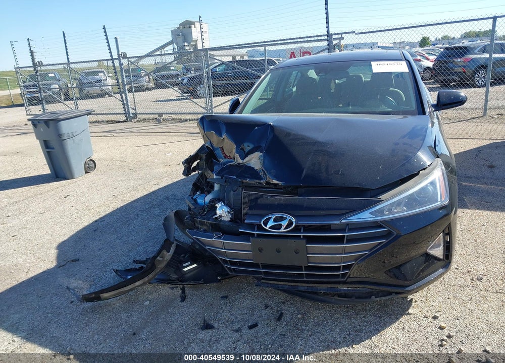 2019 HYUNDAI ELANTRA VALUE EDITION VIN: KMHD84LF2KU838491