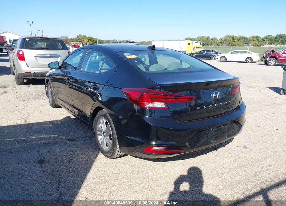 2019 HYUNDAI ELANTRA VALUE EDITION VIN: KMHD84LF2KU838491