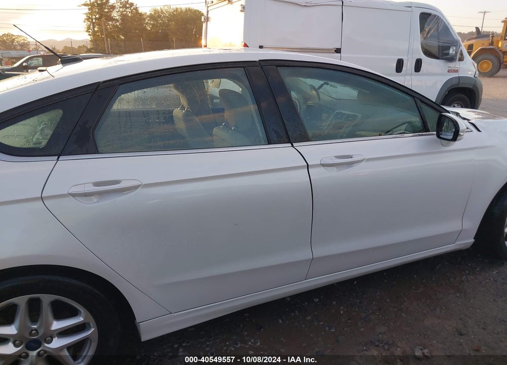 2013 FORD FUSION SE VIN: 3FA6P0H75DR318568