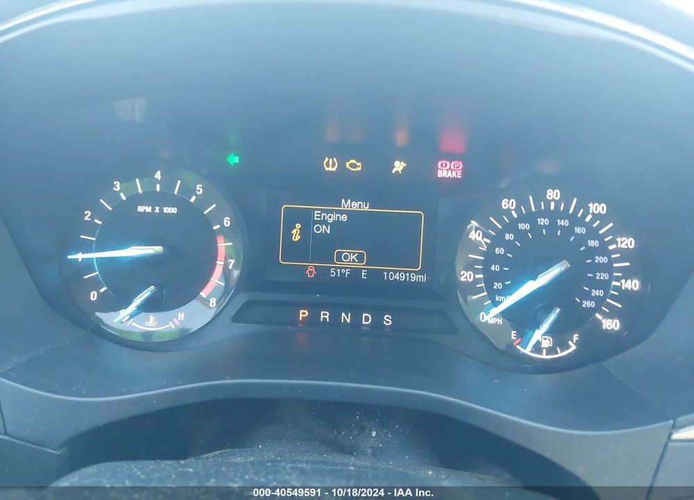 2017 FORD FUSION SE VIN: 3FA6P0H95HR130916
