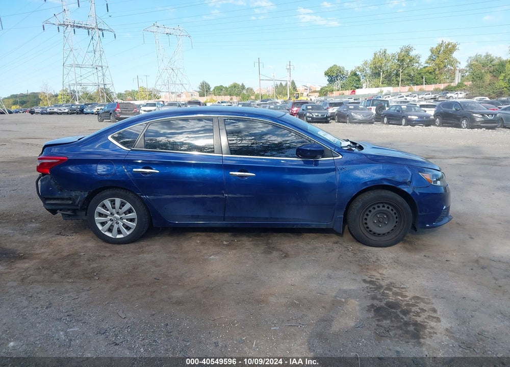 2019 NISSAN SENTRA S VIN: 3N1AB7APXKY276586