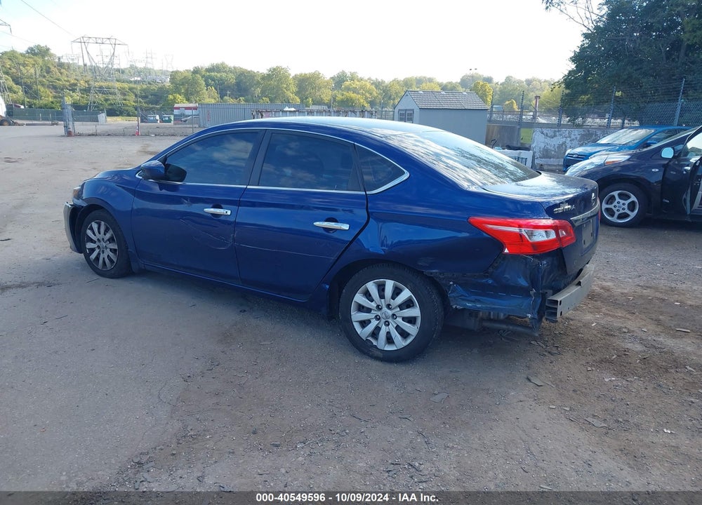 2019 NISSAN SENTRA S VIN: 3N1AB7APXKY276586
