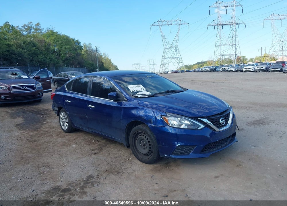 2019 NISSAN SENTRA S VIN: 3N1AB7APXKY276586