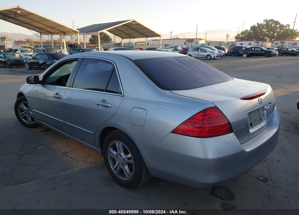 2007 HONDA ACCORD 2.4 SE VIN: 1HGCM56367A065263