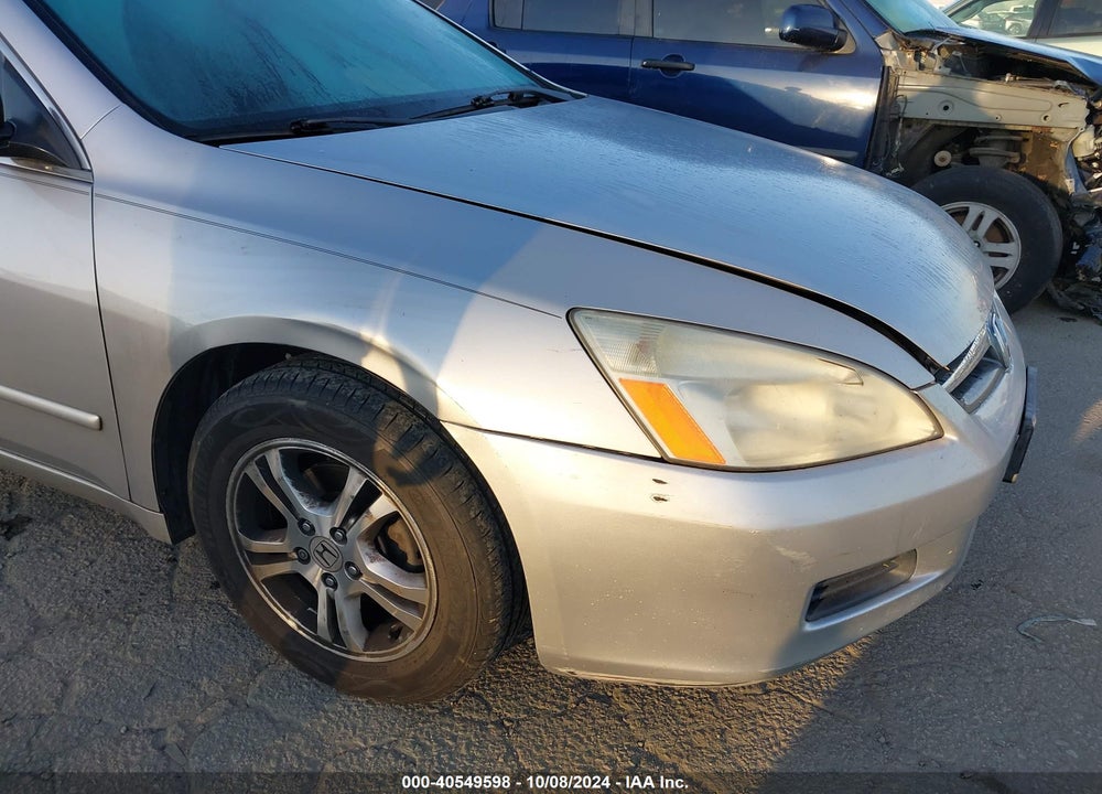 2007 HONDA ACCORD 2.4 SE VIN: 1HGCM56367A065263