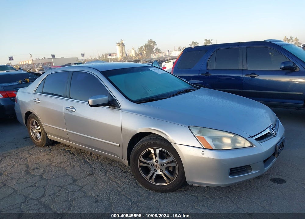 2007 HONDA ACCORD 2.4 SE VIN: 1HGCM56367A065263