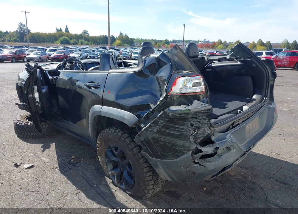 2015 JEEP CHEROKEE TRAILHAWK VIN: 1C4PJMBS6FW650068