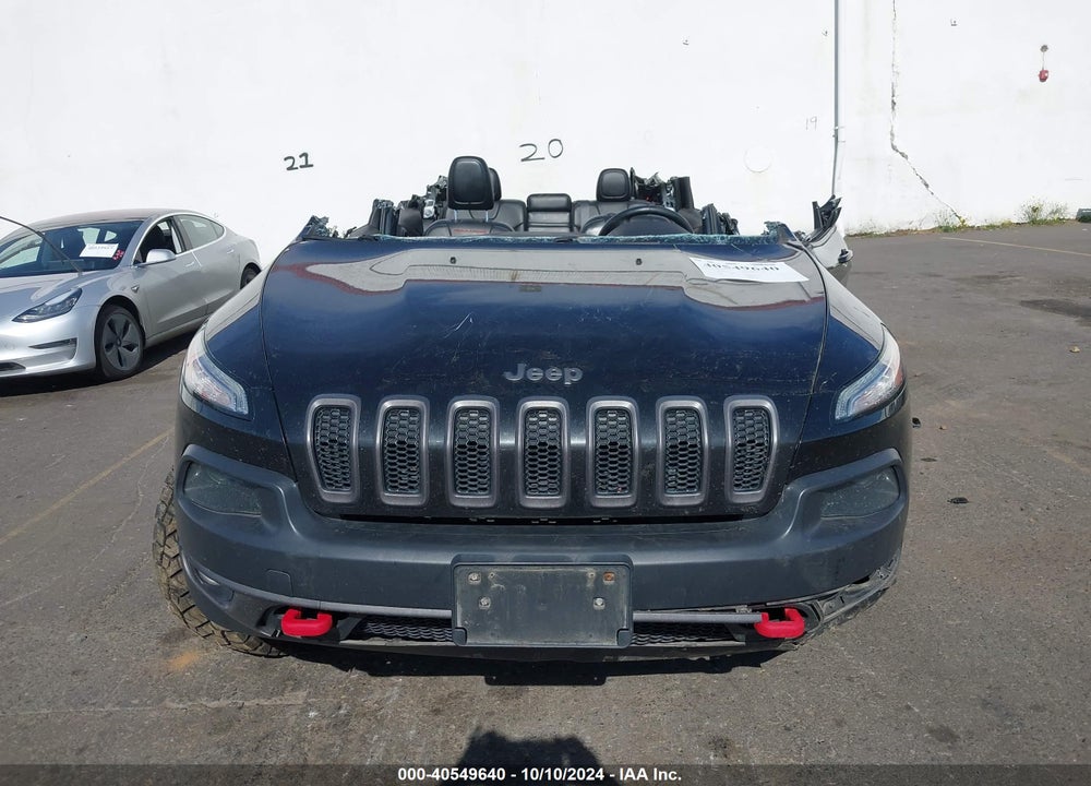 2015 JEEP CHEROKEE TRAILHAWK VIN: 1C4PJMBS6FW650068