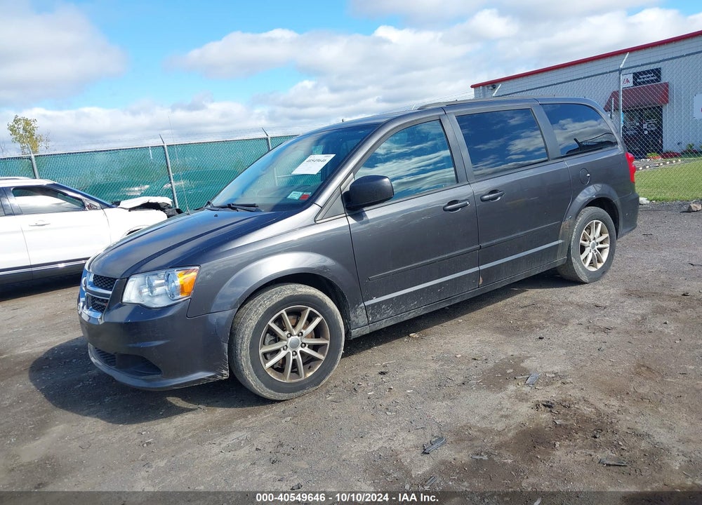 2016 DODGE GRAND CARAVAN SXT VIN: 2C4RDGCG6GR249402