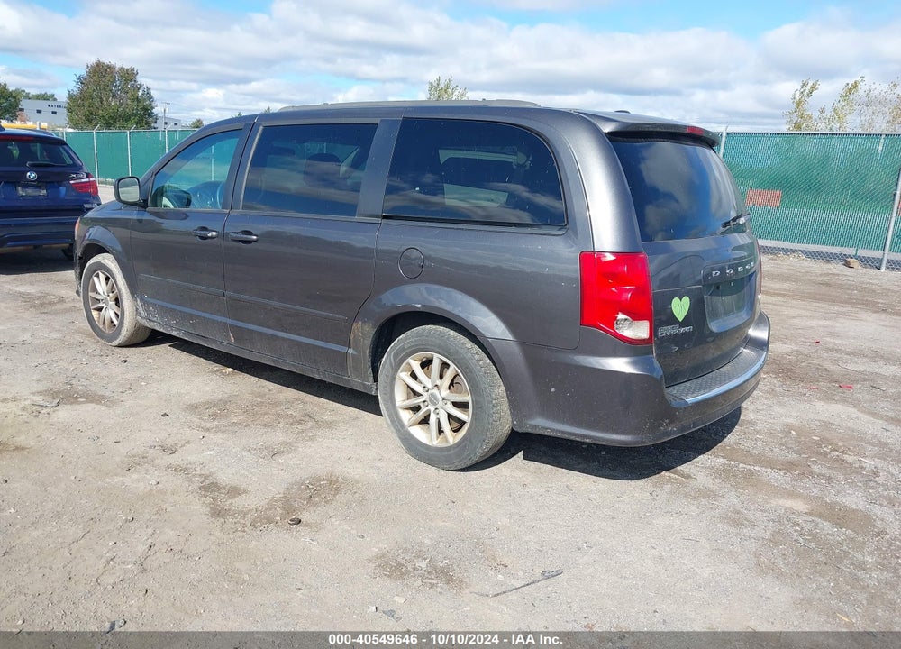 2016 DODGE GRAND CARAVAN SXT VIN: 2C4RDGCG6GR249402