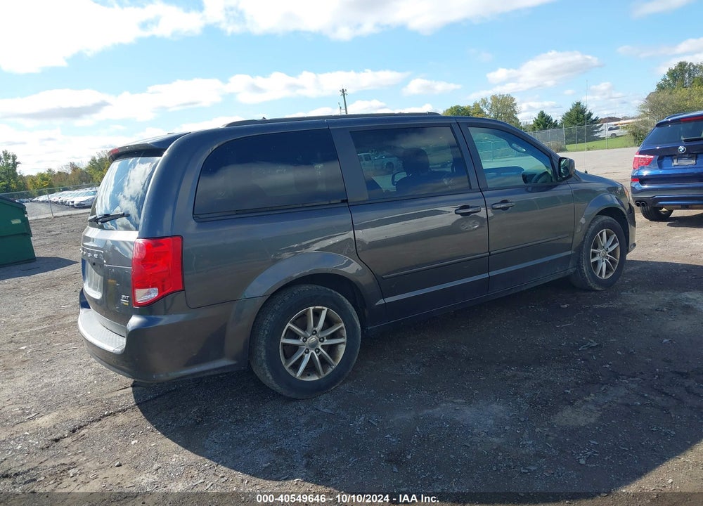 2016 DODGE GRAND CARAVAN SXT VIN: 2C4RDGCG6GR249402