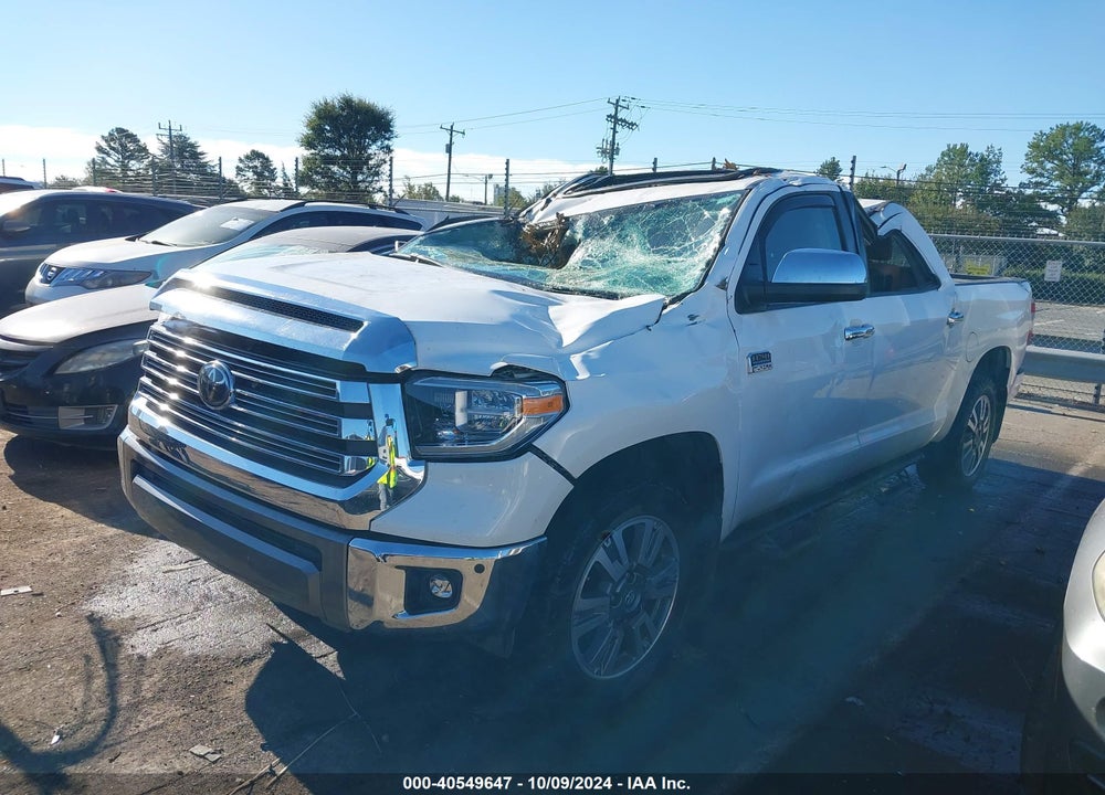 2018 TOYOTA TUNDRA 1794 5.7L V8 VIN: 5TFAW5F12JX774548