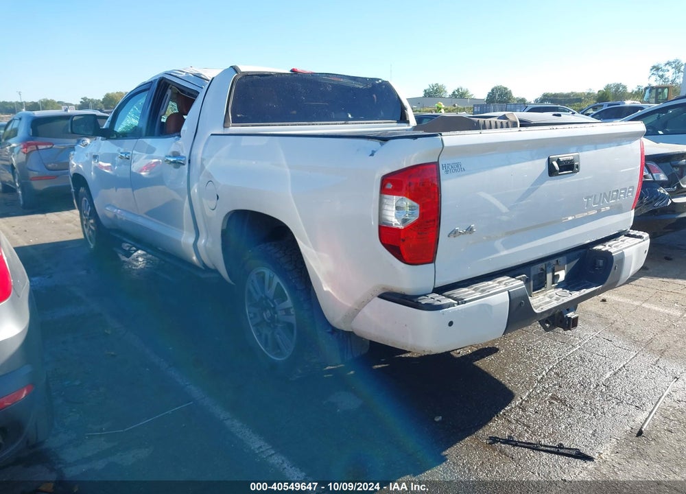 2018 TOYOTA TUNDRA 1794 5.7L V8 VIN: 5TFAW5F12JX774548