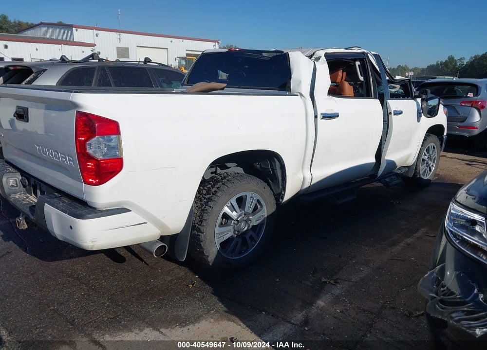 2018 TOYOTA TUNDRA 1794 5.7L V8 VIN: 5TFAW5F12JX774548